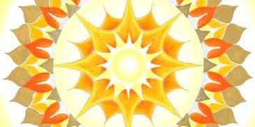 mandala, sonne, leuchten