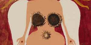 Sonne, Haare, Gemälde Tantra, koerper