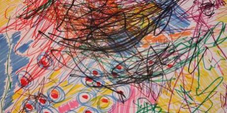 Zeichung eines Tantra Lehrers